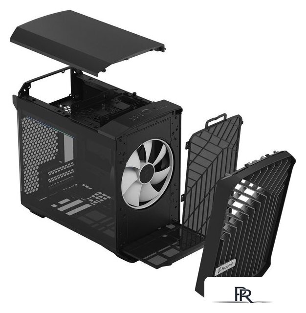 Корпус Fractal Design Torrent Nano Black RGB TG Light Tint FD-C-TOR1N-02 - Изображение №17 — Интернет-магазин ПроЗаказ