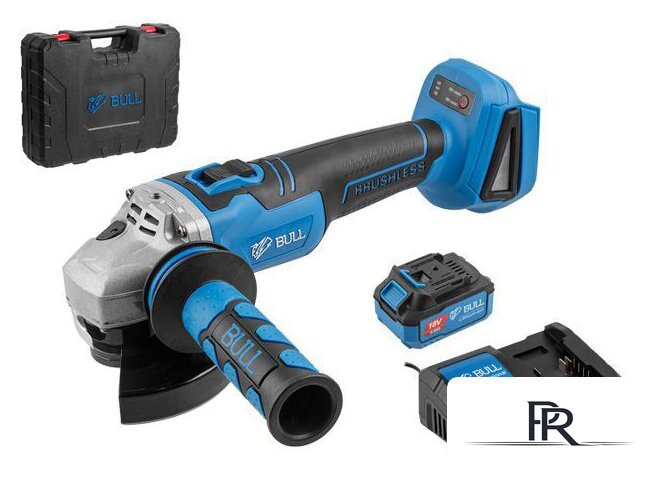 Угловая шлифмашина Bull CSG 1812 R 1333373 (с 1-им АКБ, кейс) - Изображение №1 — Интернет-магазин ПроЗаказ