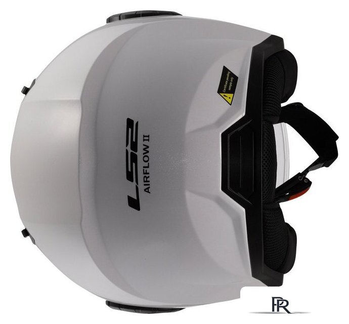 Мотошлем LS2 OF616 Airflow 2 Solid (M, белый глянцевый) - Изображение №6 — Интернет-магазин ПроЗаказ