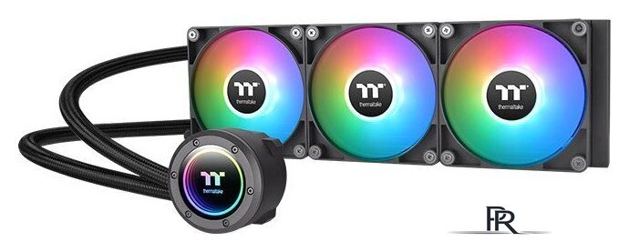 Система жидкостного охлаждения для процессора Thermaltake TH420 V2 ARGB CL-W376-PL14SW-A - Изображение №1 — Интернет-магазин ПроЗаказ