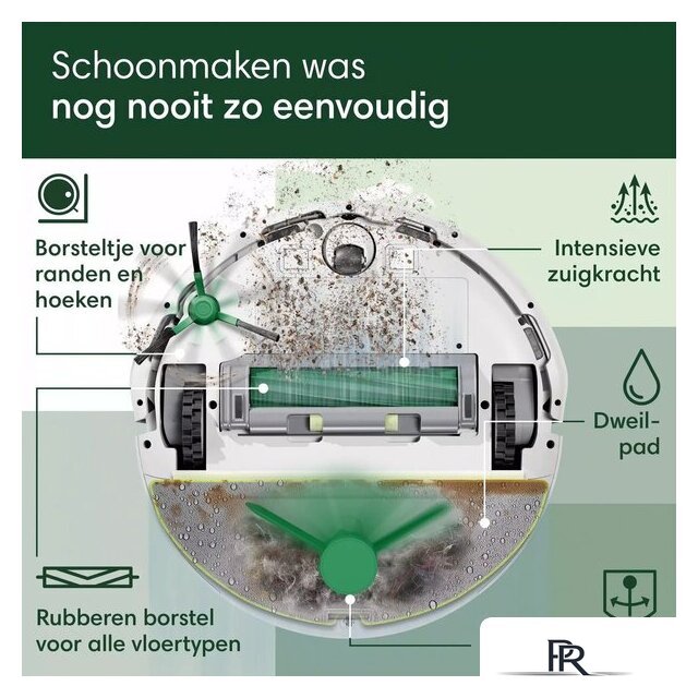Робот-пылесос iRobot Roomba 205 DustCompactor Combo Robot (белый) - Изображение №7 — Интернет-магазин ПроЗаказ