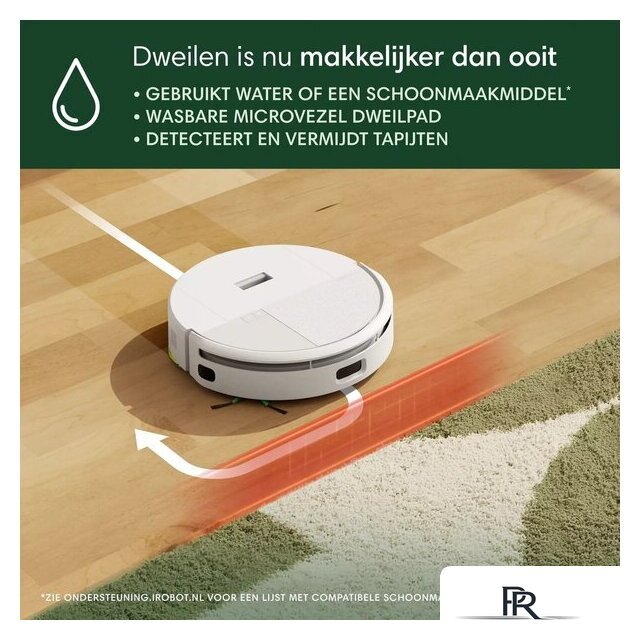 Робот-пылесос iRobot Roomba 205 DustCompactor Combo Robot (белый) - Изображение №8 — Интернет-магазин ПроЗаказ