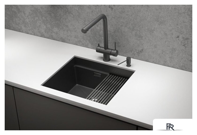 Кухонная мойка Granula KS-5045U (черный матовый) - Изображение №3 — Интернет-магазин ПроЗаказ