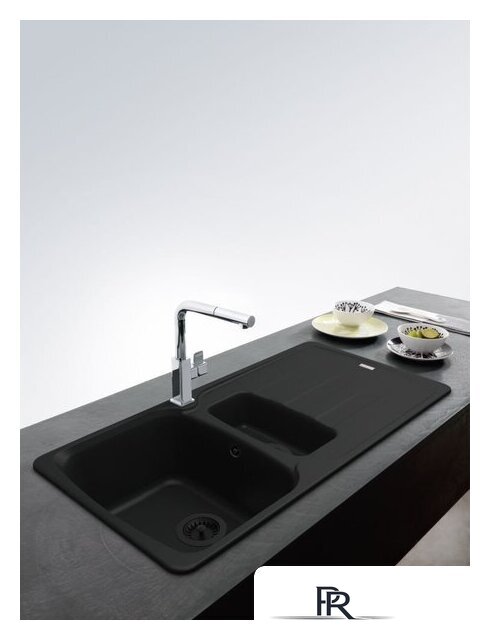 Кухонная мойка Franke Antea AZG 651-97 114.0693.549 (матовый черный) - Изображение №2 — Интернет-магазин ПроЗаказ
