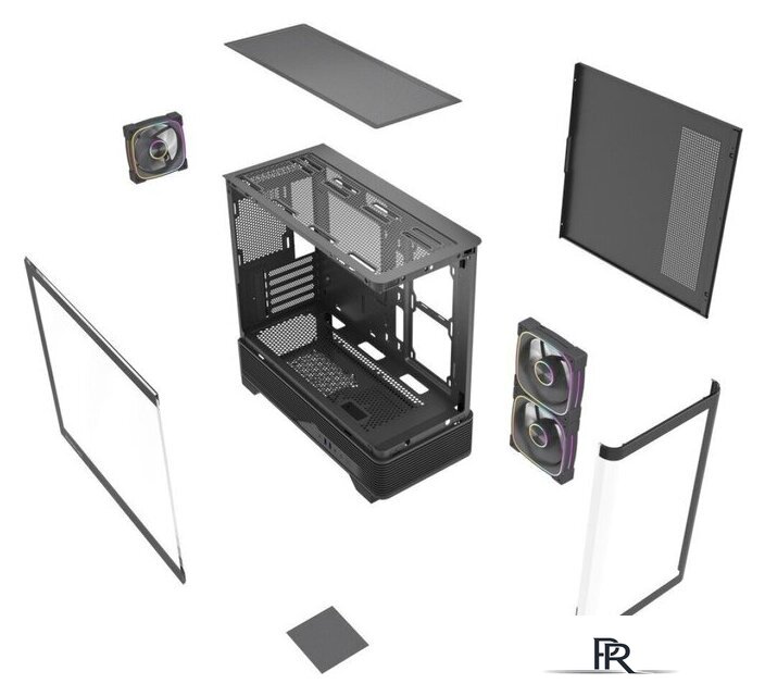 Корпус Powercase Vision Micro M6B CVMM6B-A3 - Изображение №6 — Интернет-магазин ПроЗаказ