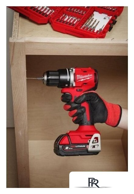 Дрель-шуруповерт Milwaukee M18 M18BLDDRC-0X 4933492832 (без АКБ, кейс) - Изображение №6 — Интернет-магазин ПроЗаказ