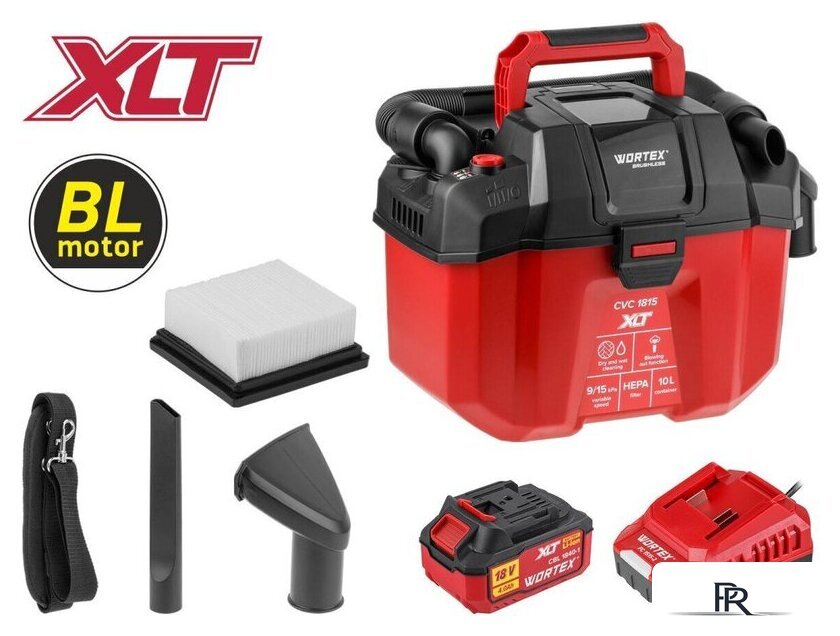 Пылесос Wortex CVC 1815 ALL1 XLT SET 2334162 (с 1-м АКБ) - Изображение №1 — Интернет-магазин ПроЗаказ