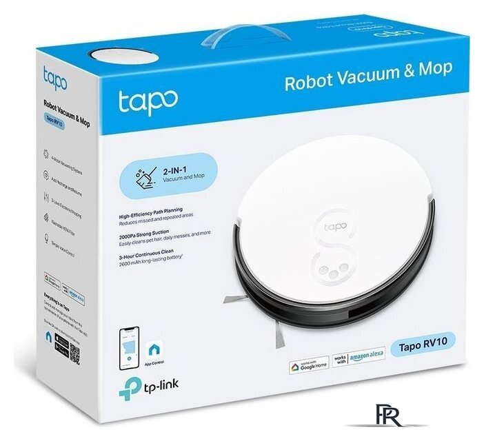 Робот-пылесос TP-Link Tapo RV10 - Изображение №4 — Интернет-магазин ПроЗаказ