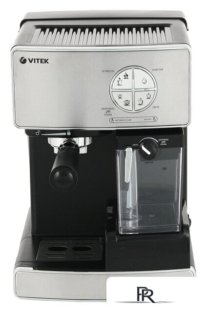 Рожковая кофеварка Vitek VT-1516 SR - Изображение №2 — Интернет-магазин ПроЗаказ