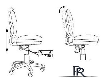 Компьютерное кресло Бюрократ CH-W213/TW-18 (салатовый) - Изображение №5 — Интернет-магазин ПроЗаказ