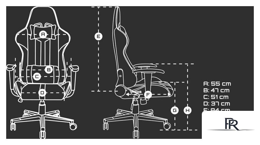Игровое (геймерское) кресло Fury Avenger XL NFF-1712 - Изображение №18 — Интернет-магазин ПроЗаказ