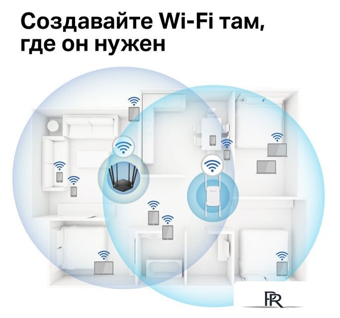 Усилитель Wi-Fi Mercusys ME50G - Изображение №5 — Интернет-магазин ПроЗаказ