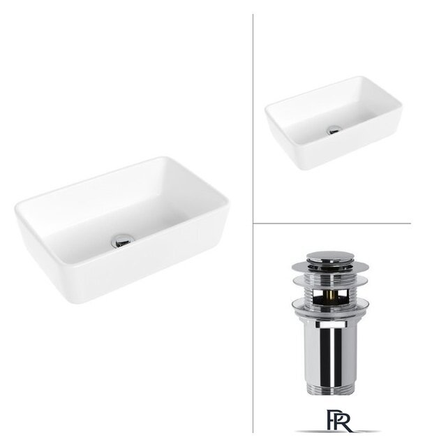 Умывальник Lauter 21674A + клапан 21190CH - Изображение №1 — Интернет-магазин ПроЗаказ