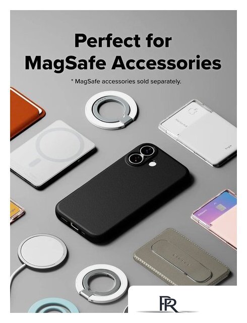 Чехол для телефона Ringke Onyx Magnetic для iPhone 17 Black - Изображение №3 — Интернет-магазин ПроЗаказ