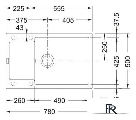 Кухонная мойка Franke MRG 611-78 BB 114.0363.187 (оникс) - Изображение №2 — Интернет-магазин ПроЗаказ