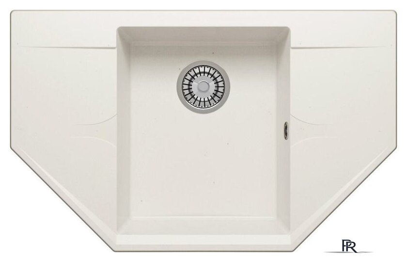 Кухонная мойка Polygran Riff-800 (белый хлопок 36) - Изображение №1 — Интернет-магазин ПроЗаказ