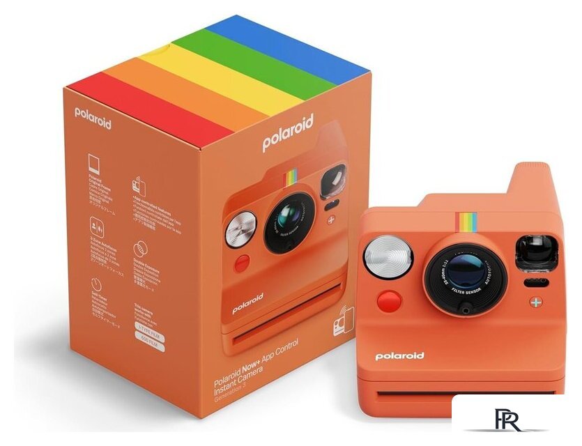 Фотоаппарат Polaroid Now+ Instant Camera Generation 3 (коралловый) - Изображение №3 — Интернет-магазин ПроЗаказ