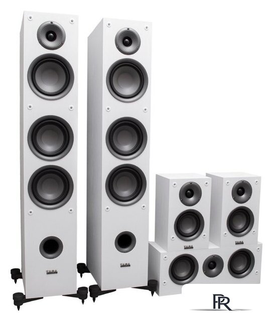 Комплект акустики Taga Harmony TAV 5.0: TAV-507F + C + S (белый) - Изображение №1 — Интернет-магазин ПроЗаказ