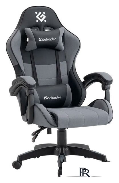 Игровое (геймерское) кресло Defender Strider (серый) - Изображение №1 — Интернет-магазин ПроЗаказ