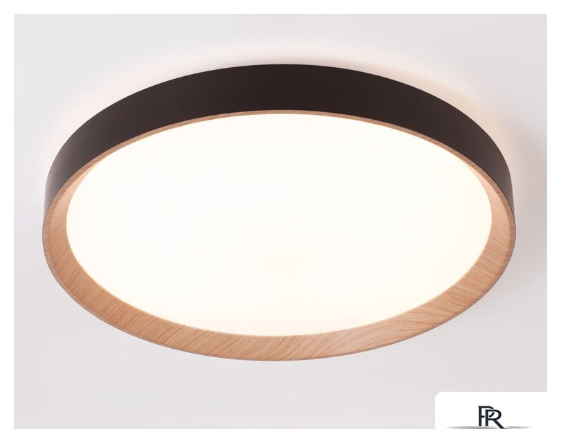 Припотолочная люстра Ambrella light Orbital FZ1326 BK/LWD (черный/светлое дерево) - Изображение №3 — Интернет-магазин ПроЗаказ