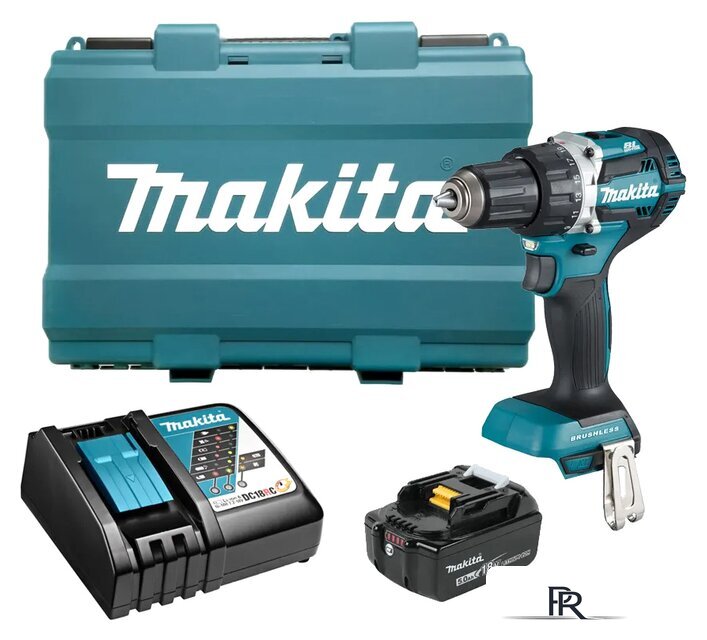 Дрель-шуруповерт Makita DDF484RT (с 1-м АКБ, кейс) - Изображение №1 — Интернет-магазин ПроЗаказ