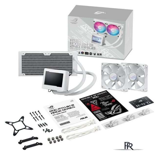 Система жидкостного охлаждения для процессора ASUS ROG Ryujin III 240 ARGB White Edition - Изображение №8 — Интернет-магазин ПроЗаказ