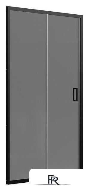 Душевая дверь Domani-Spa DoorCube 100x190 DS04DCb100L0T00.Gt-Black - Изображение №1 — Интернет-магазин ПроЗаказ