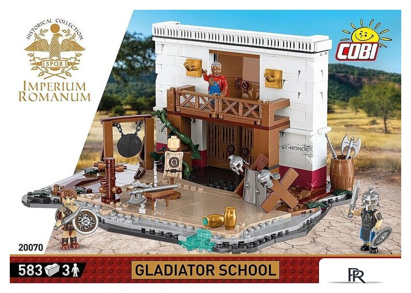 Конструктор Cobi Historical Collection Imperium Romanum Gladiator School - Изображение №1 — Интернет-магазин ПроЗаказ