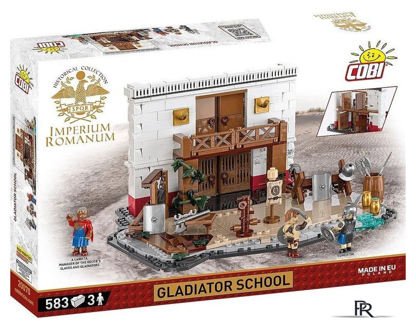 Конструктор Cobi Historical Collection Imperium Romanum Gladiator School - Изображение №13 — Интернет-магазин ПроЗаказ