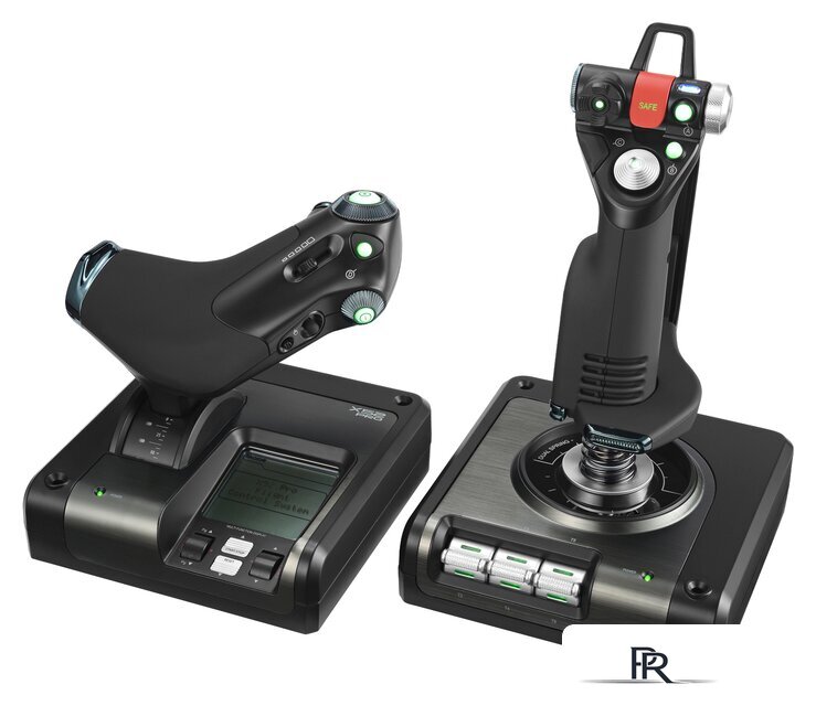 Оборудование для авиасимов Logitech G Saitek X52 Professional H.O.T.A.S. - Изображение №1 — Интернет-магазин ПроЗаказ