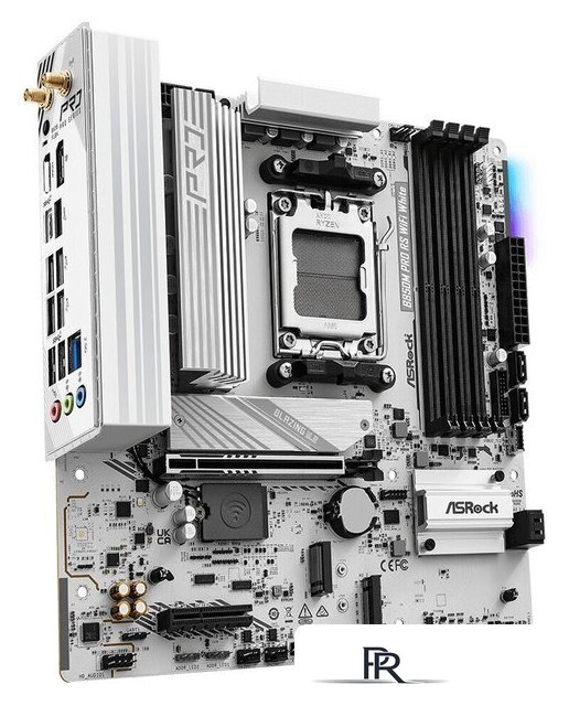 Материнская плата ASRock B850M Pro RS WiFi White - Изображение №3 — Интернет-магазин ПроЗаказ