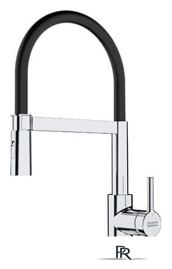 Смеситель Franke Lina Semi-pro 115.0626.085 (хром/черный) - Изображение №1 — Интернет-магазин ПроЗаказ