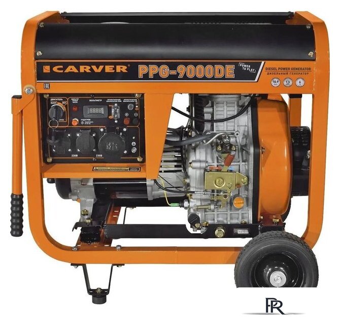 Дизельный генератор Carver PPG-9000DE - Изображение №3 — Интернет-магазин ПроЗаказ