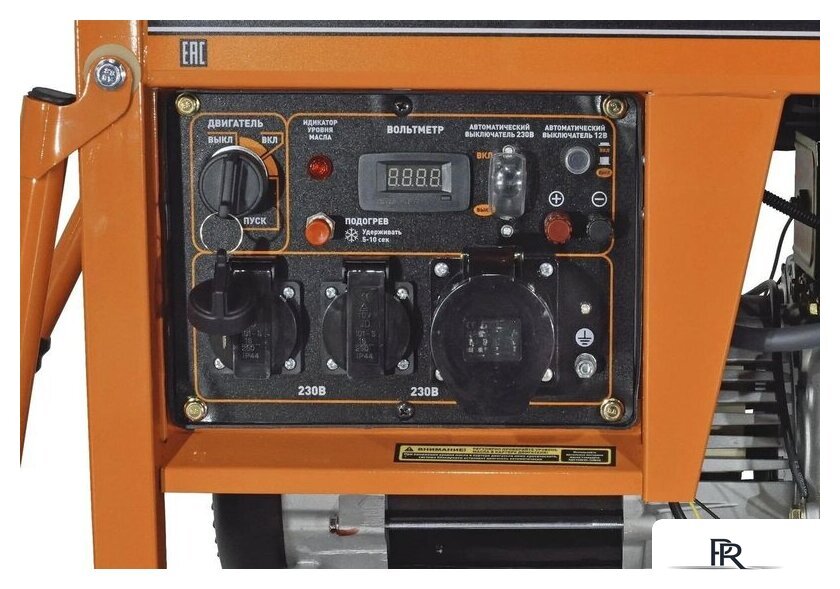 Дизельный генератор Carver PPG-9000DE - Изображение №6 — Интернет-магазин ПроЗаказ