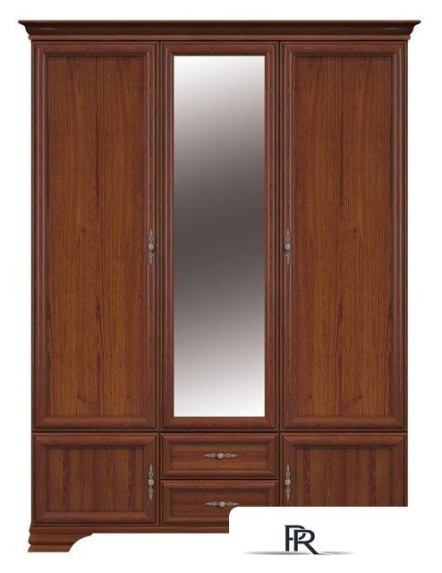 Шкаф распашной Black Red White Kentaki S320-SZF5D2S (каштан) - Изображение №1 — Интернет-магазин ПроЗаказ