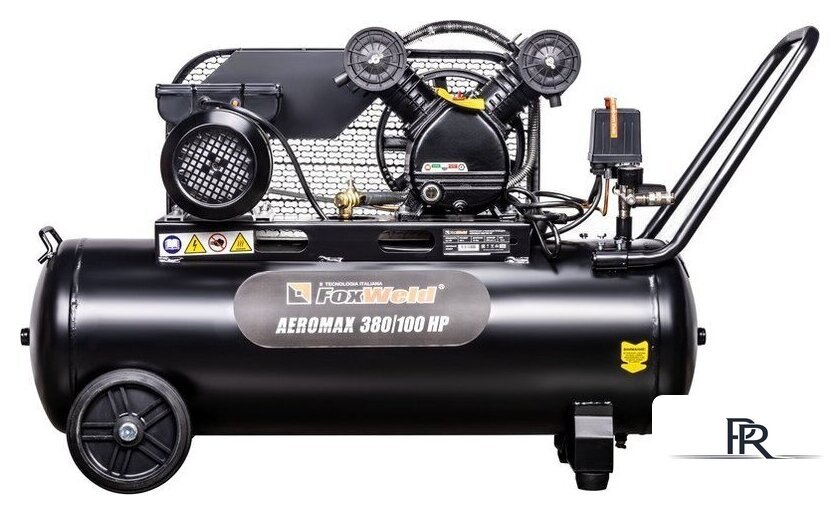 Компрессор FoxWeld Aeromax 380/100 HP 7068 - Изображение №5 — Интернет-магазин ПроЗаказ
