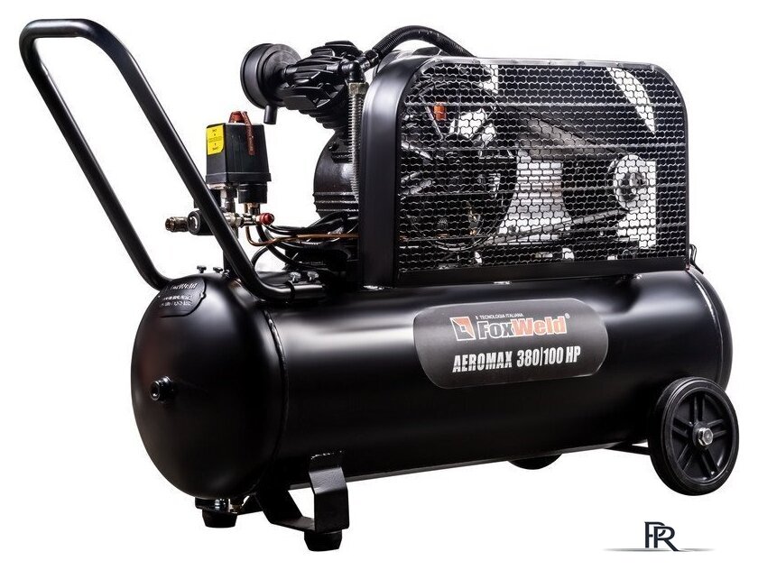 Компрессор FoxWeld Aeromax 380/100 HP 7068 - Изображение №3 — Интернет-магазин ПроЗаказ
