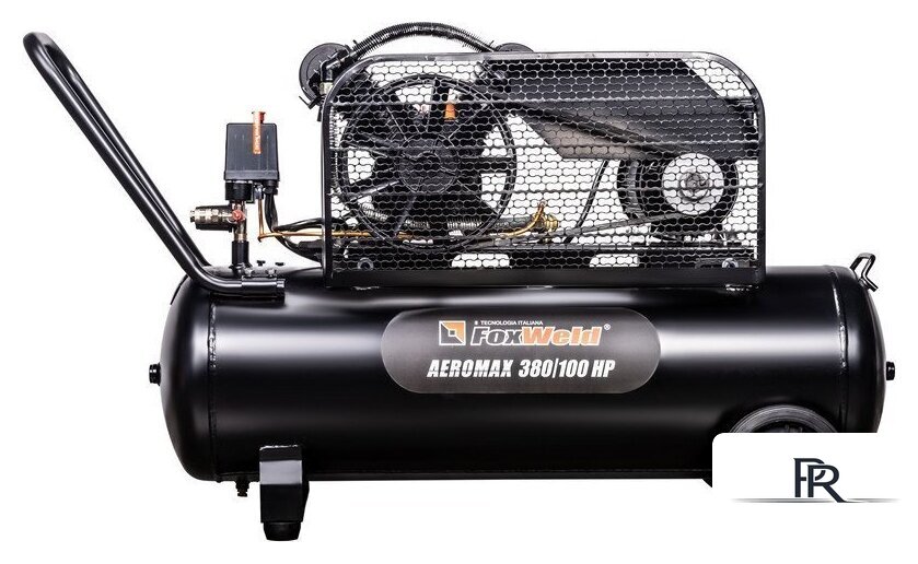 Компрессор FoxWeld Aeromax 380/100 HP 7068 - Изображение №6 — Интернет-магазин ПроЗаказ