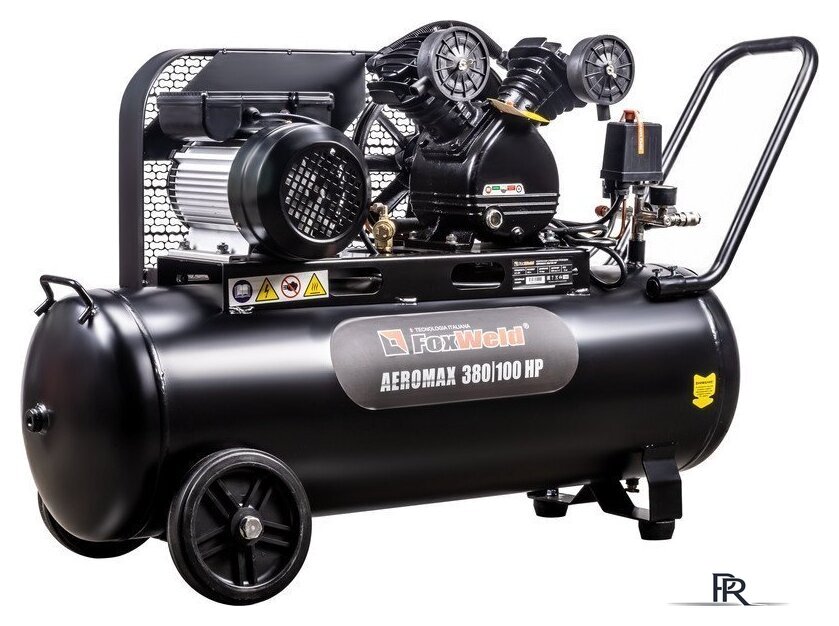 Компрессор FoxWeld Aeromax 380/100 HP 7068 - Изображение №4 — Интернет-магазин ПроЗаказ