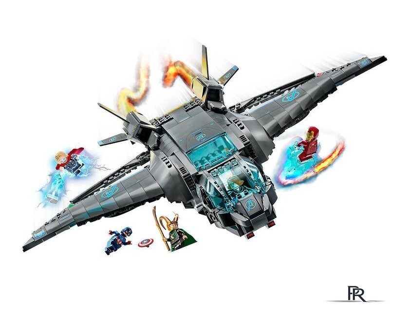 Конструктор LEGO Marvel Super Heroes 76248 Квинджет Мстителей - Изображение №2 — Интернет-магазин ПроЗаказ