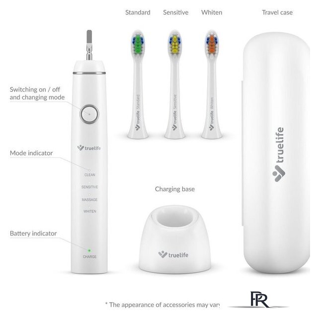 Комплект электрических зубных щеток TrueLife SonicBrush Compact Duo - Изображение №4 — Интернет-магазин ПроЗаказ