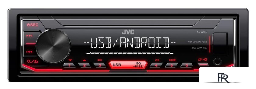 USB-магнитола JVC KD-X152M - Изображение №1 — Интернет-магазин ПроЗаказ