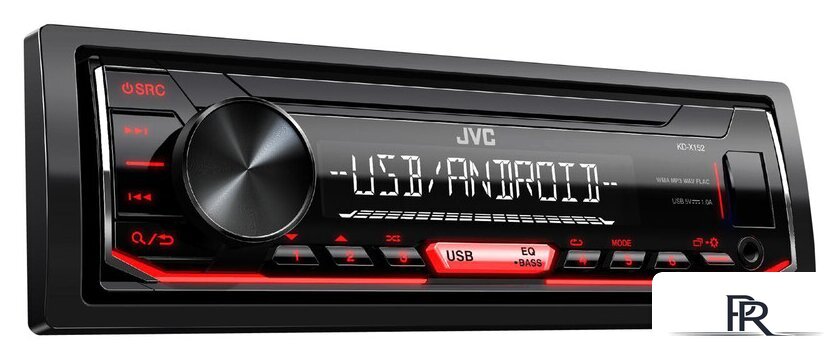 USB-магнитола JVC KD-X152M - Изображение №2 — Интернет-магазин ПроЗаказ