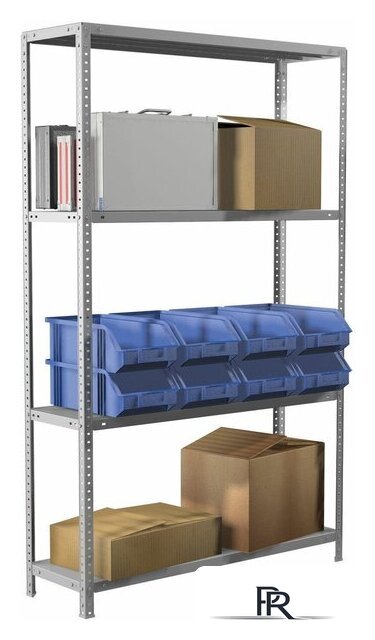 Стеллаж Brabix Ms Plus-185/50-4 291106 - Изображение №3 — Интернет-магазин ПроЗаказ