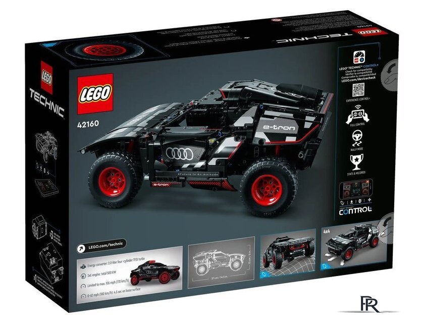 Конструктор LEGO Technic 42160 Audi RS Q e-tron - Изображение №7 — Интернет-магазин ПроЗаказ