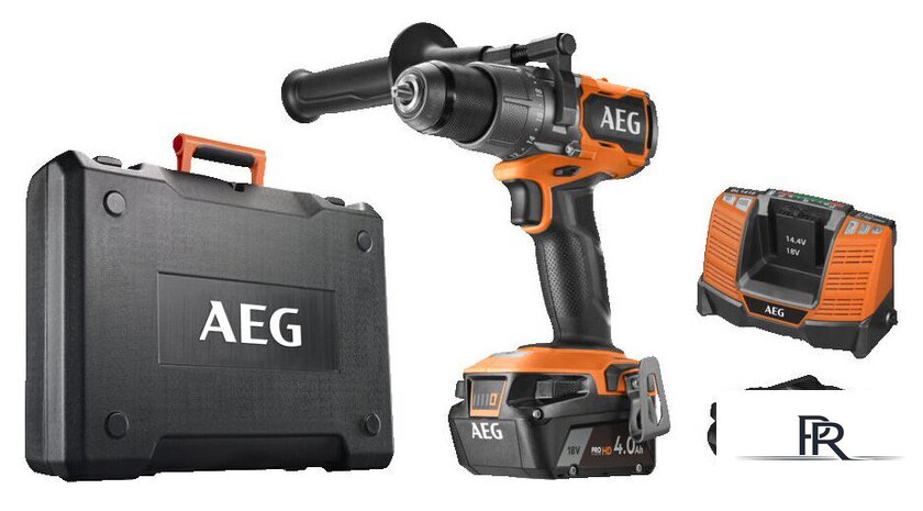 Ударная дрель-шуруповерт AEG Powertools BSB 18C3BL-X02C 4935478937 (с 2-мя АКБ 2 Ач + 4 Ач, кейс) - Изображение №1 — Интернет-магазин ПроЗаказ