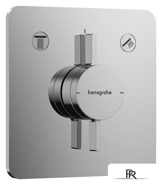 Смеситель Hansgrohe Duoturn Q Chrom 75414000 - Изображение №1 — Интернет-магазин ПроЗаказ