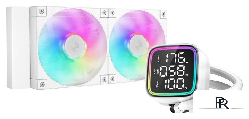 Система жидкостного охлаждения для процессора DeepCool LD240 R-LD240-WHDMMN-G-1 - Изображение №1 — Интернет-магазин ПроЗаказ