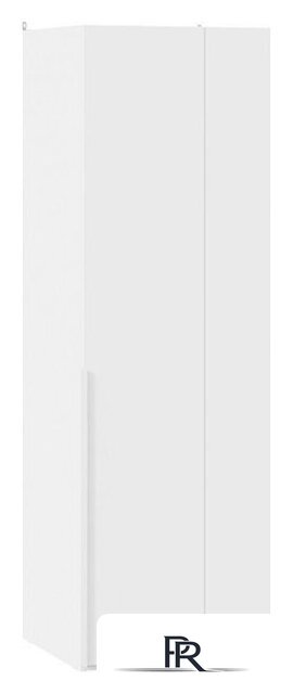 Шкаф распашной Трия Порто СМ-393.07.006 с 1 глухой дверью (белый жемчуг/белый софт) - Изображение №1 — Интернет-магазин ПроЗаказ