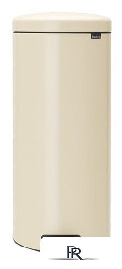Мусорное ведро Brabantia Pedal Bin NewIcon 30 л (миндальный) - Изображение №1 — Интернет-магазин ПроЗаказ
